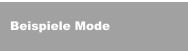 Beispiele Mode